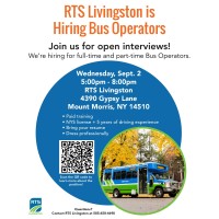 RTS Livingston Open Interview Day