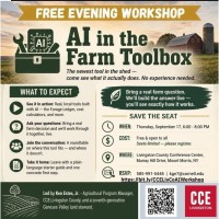 A.I. In the farm tool box