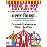 Pride and Joy Fall Carnival in Geneseo