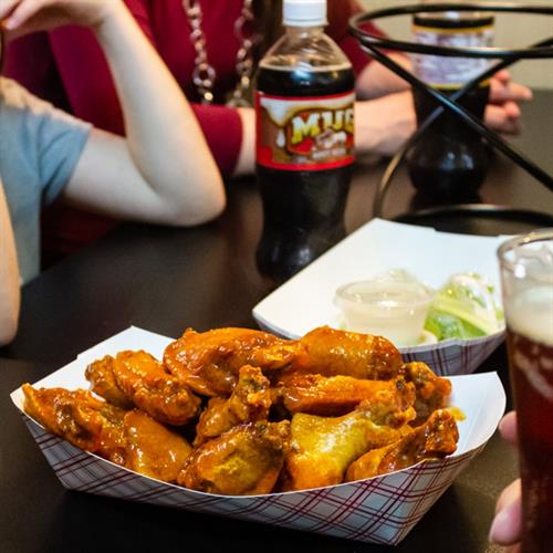 If you're in Western NY, Buffalo-style chicken wings are a must! Try ours!