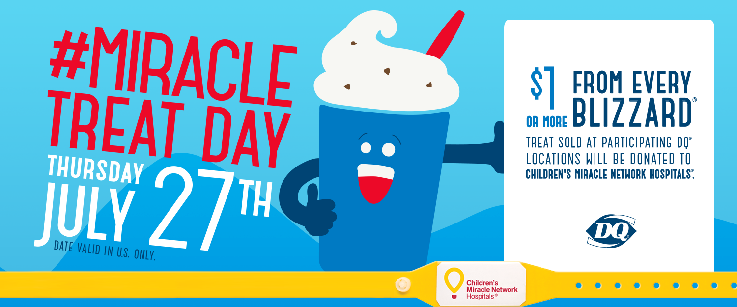 Image for Dairy Queen Franchise Supports Children's Miracle Network