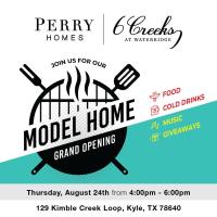 Model Home Grand Opening in 6 Creeks