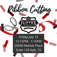 Ribbon Cutting Floyd's 99 Barbershop