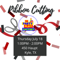 Ribbon Cutting The Party Play Factory