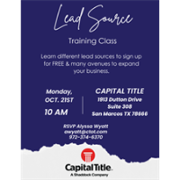 Lead Source Training For Real Estate Agents