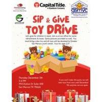 Sip & Give Toy Drive