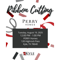 Perry Homes Ribbon Cutting