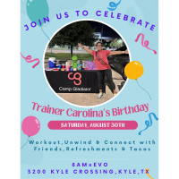 Trainer Carolina's Birthday