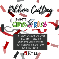Sharkey's Cuts For Kids Ribbon Cutting
