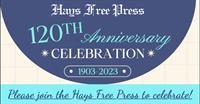 Hays Free Press 120th Anniversary