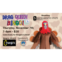 Drag Queen Bingo Benefiting Sacramento State PRIDE Center