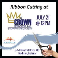 Crown Services Ribbon Cutting 