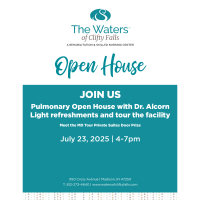 The Waters of Clifty Falls - Open House