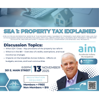 SEA 1 Information Session: Property Tax Explained