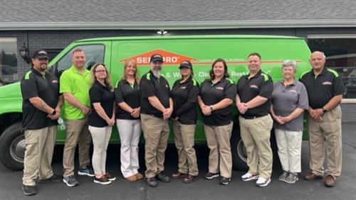 SERVPRO team picture.