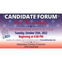 Candidate Forums for State Representative Candidates