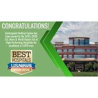Centerpoint Medical Center Recognized as High Performing Hospital for Excellence in COPD Care