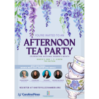 2026 Afternoon Tea Party with Carolina Pines Regional Medical Center and the Hartsville Chamber of Commerce