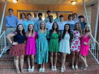 2023 American Legion Palmetto Boys and Girls State Attendees from the Hartsville area.
