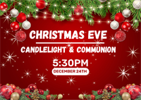 Christmas Eve Candelight Service @ Kelleytown Baptist Church