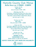 This Weeks Menus 6/9 - 6/13