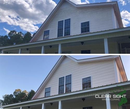 Two Story Farm House Before/After
