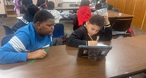 Targeted tutoring and homework help builds up our youth where they need it most. 