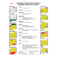 Darlington County School District releases revised 2020-21 calendar - News - Greater Hartsville Chamber of Commerce, SC
