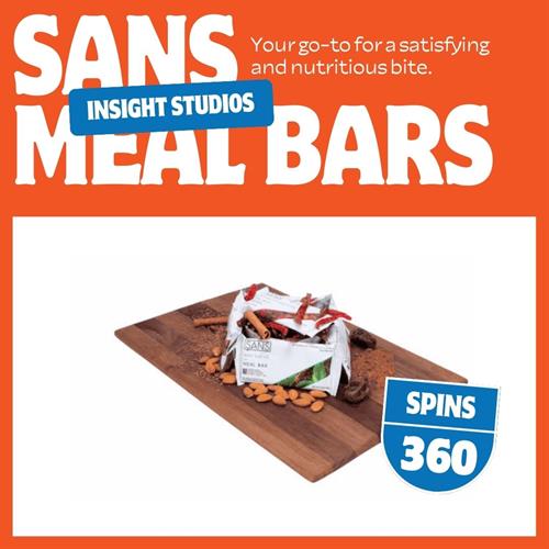 Insight Studios photographs Sans Meal Bars