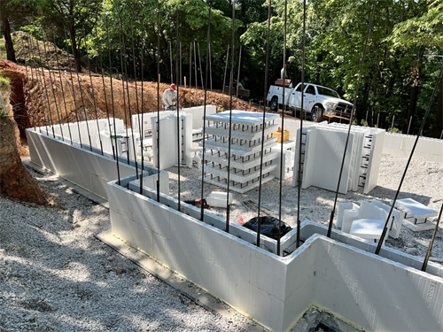 Insulated Concrete Forms (ICF)