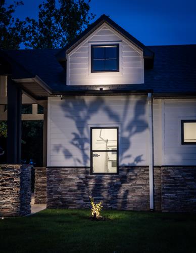 Shadowing outdoor lighting 