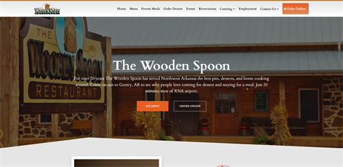 The Wooden Spoon - Built on WordPress