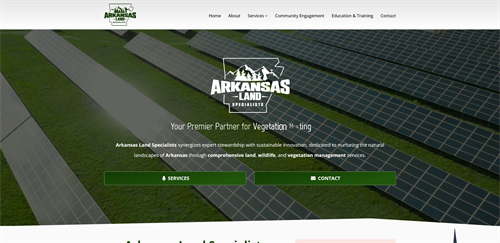 Arkansas Land Specialists - Built on WordPress