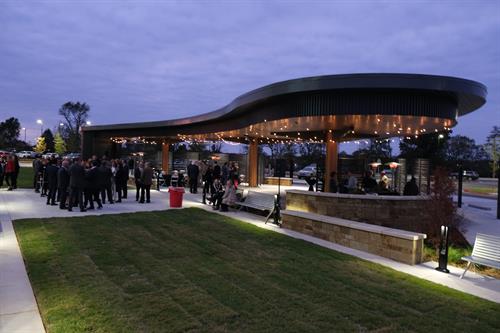 Northwest Arkansas Corporate Center-pavilion-back