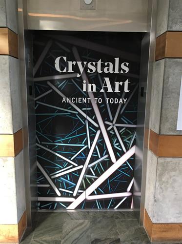 Elevator vinyl, Crystal Bridges