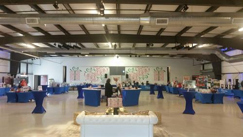 Auditorium Decorated for Charity Fundraiser Auditorium Decorated for Charity Fundraiser