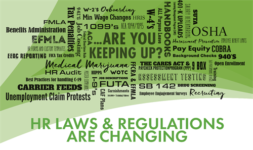 Labor Laws constantly changing.  Are you protected?