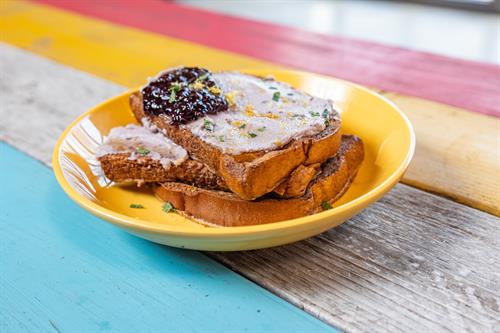 Triple Berry French Toast