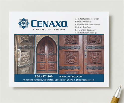 Cenaxo Postcard Designed by Capik Creative