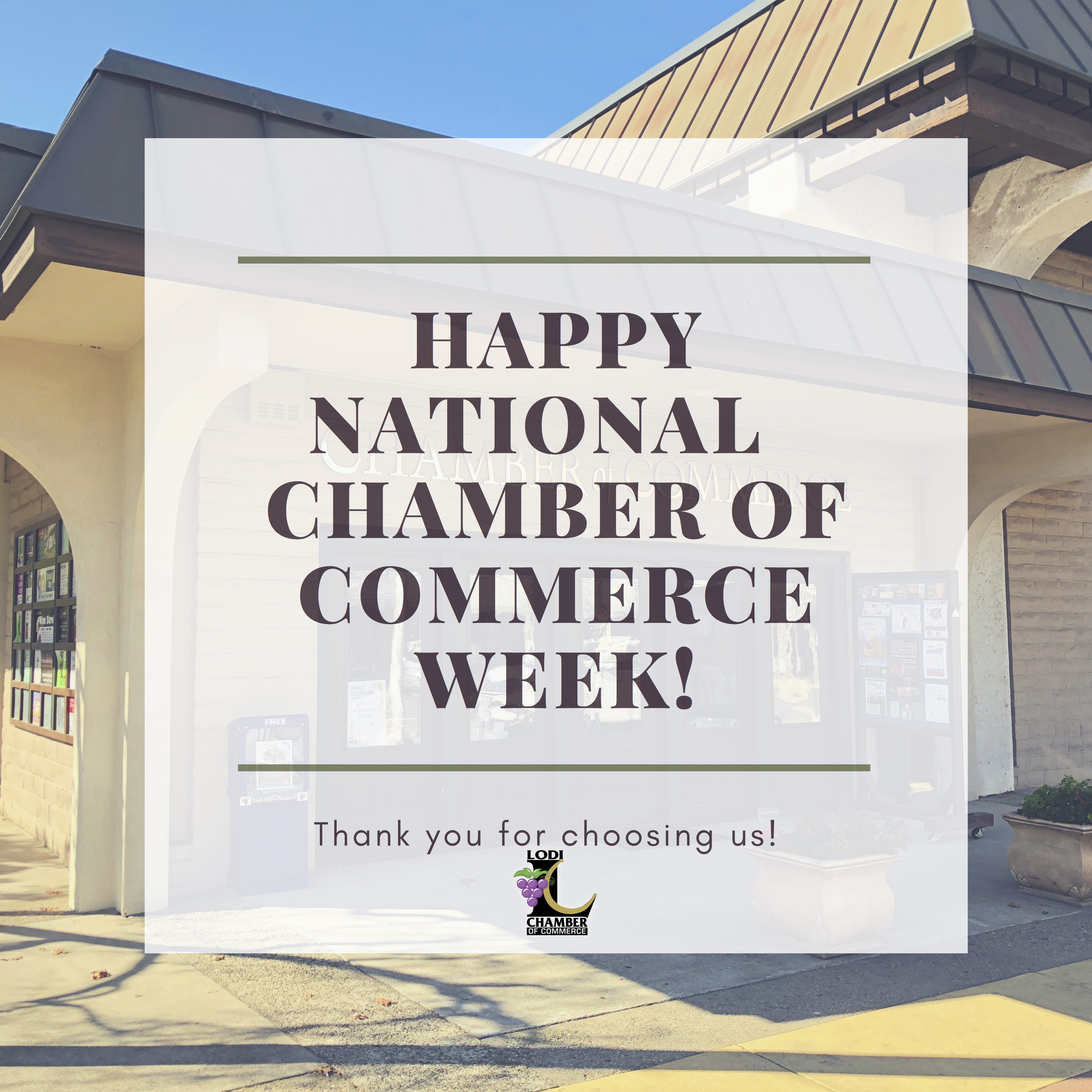 Celebrating National Chamber of Commerce Week