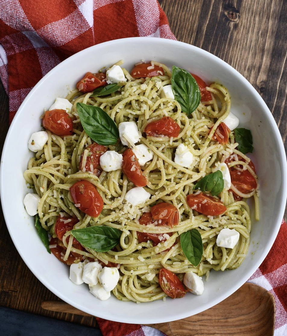 Recipe of the Week- Pesto Caprese Pasta