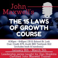 John Maxwell's 15 Laws of Growth Course