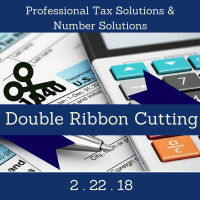 Professional Tax Solutions and Number Solutions Grand Ribbon Cutting