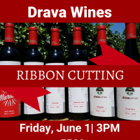 Drava Wines Ribbon Cutting