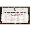 Grand Ribbon Cutting Extraordinaire