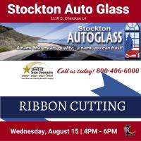 Stockton Auto Glass Ribbon Cutting