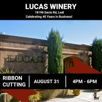 Lucas Winery Ribbon Cutting