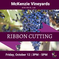 McKenzie Vineyards Ribbon Cutting
