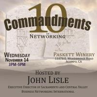 10 Commandments of Networking