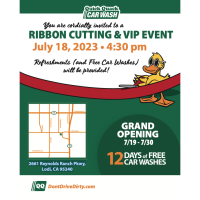 Quick Quack Car Wash Ribbon Cutting & VIP Event